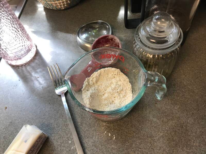 A bowl of CannaFlour, a versatile ingredient for homemade cannabis edibles and Stoner Strategies enthusiasts 