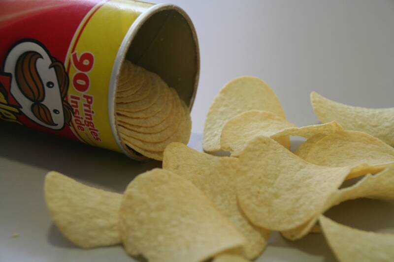 crispy Cannabis Pringles, the perfect snack for cannabis edibles and stoner strategies enthusiasts