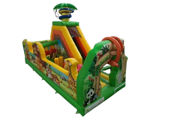 Dmuchany Tor Przeszkód Panda