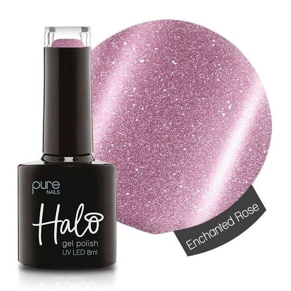 Halo gelpolish cateye Enchanted Rose reflective cateye (once upon a time collection)