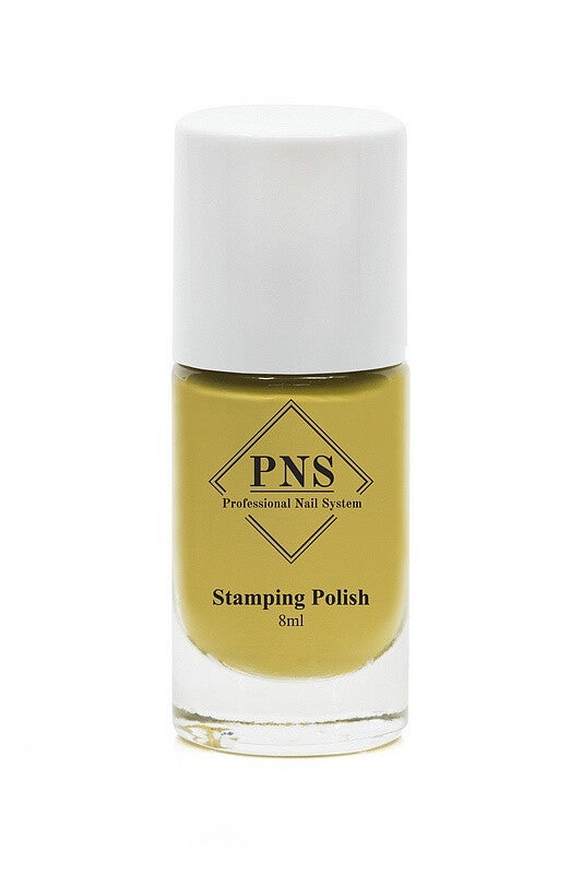 PNS stamping polish 64 mosterd geel