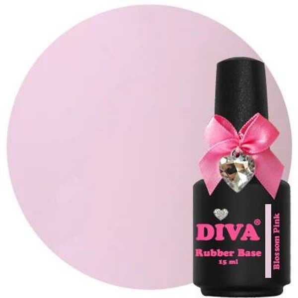 DIVA rubber base coat - blossom pink