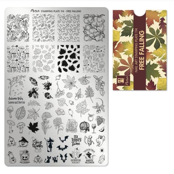 Moyra stempelplaat 114 free falling