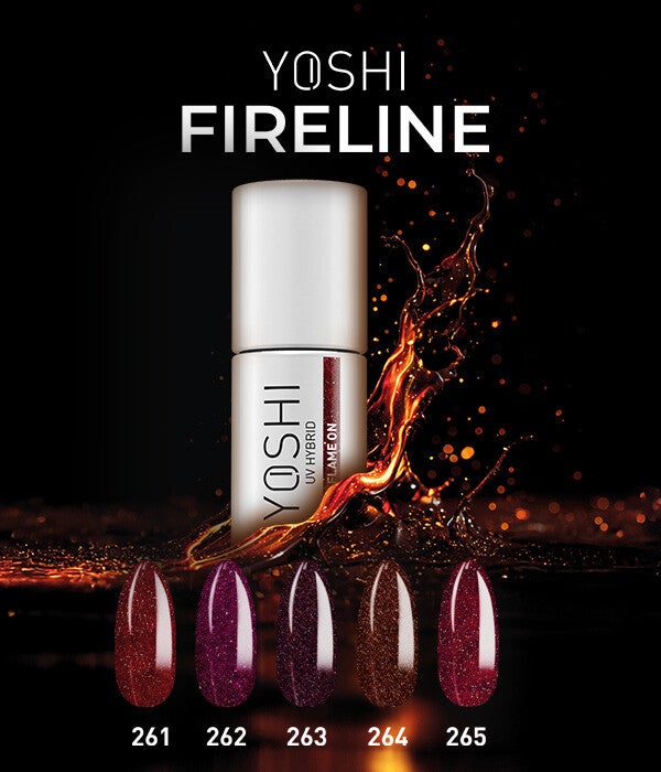 YOSHI gelpolish Fireline cateye collection + gratis colorpop stickers + magneet OEPS DAT GING HARD 🤭 BACK ORDER - UITLEVERING EIND WEEK 7