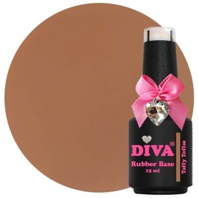 DIVA rubber base coat - taffy toffee