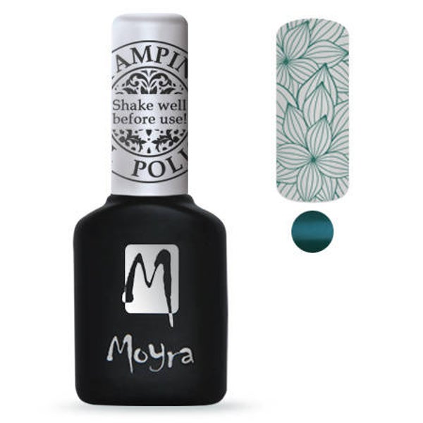 Moyra stamping gelpolish sgp08 green