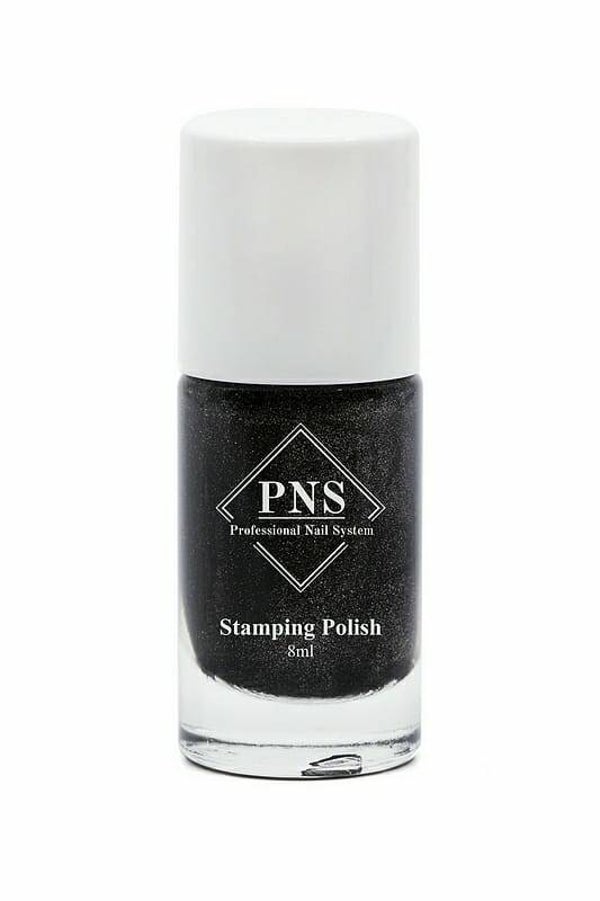 PNS stamping polish 32 holografisch zwart