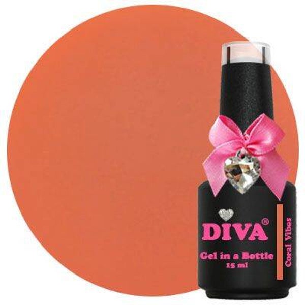 DIVA gel in a bottle Coral Vibes