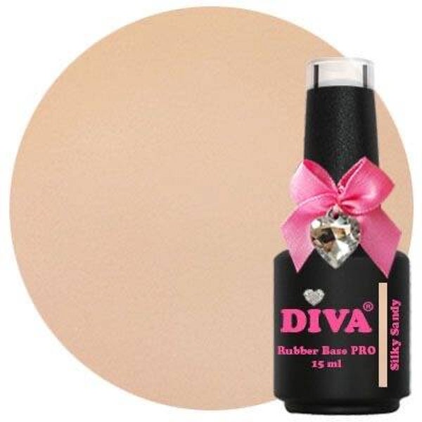 DIVA rubber basecoat PRO Silky Sandy