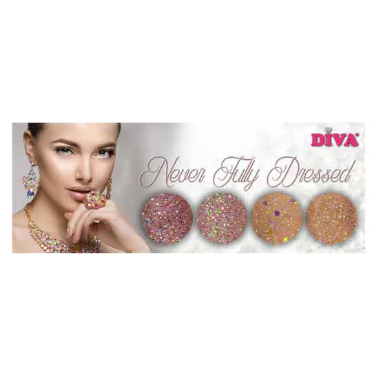 DIVA diamondline glitter Never Fully Dressed collection