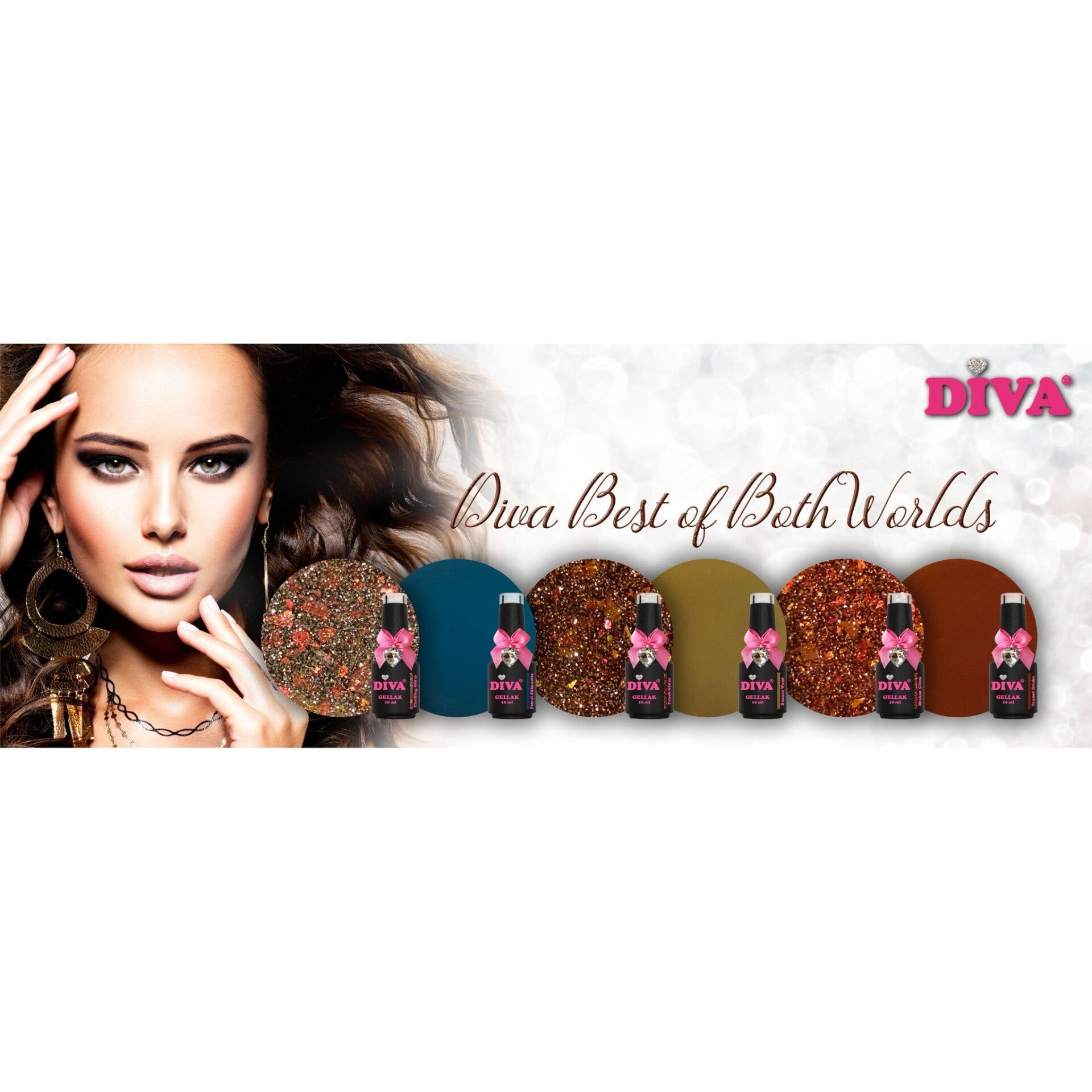 Diva gellak Best of Both Worlds collection 6x10ml