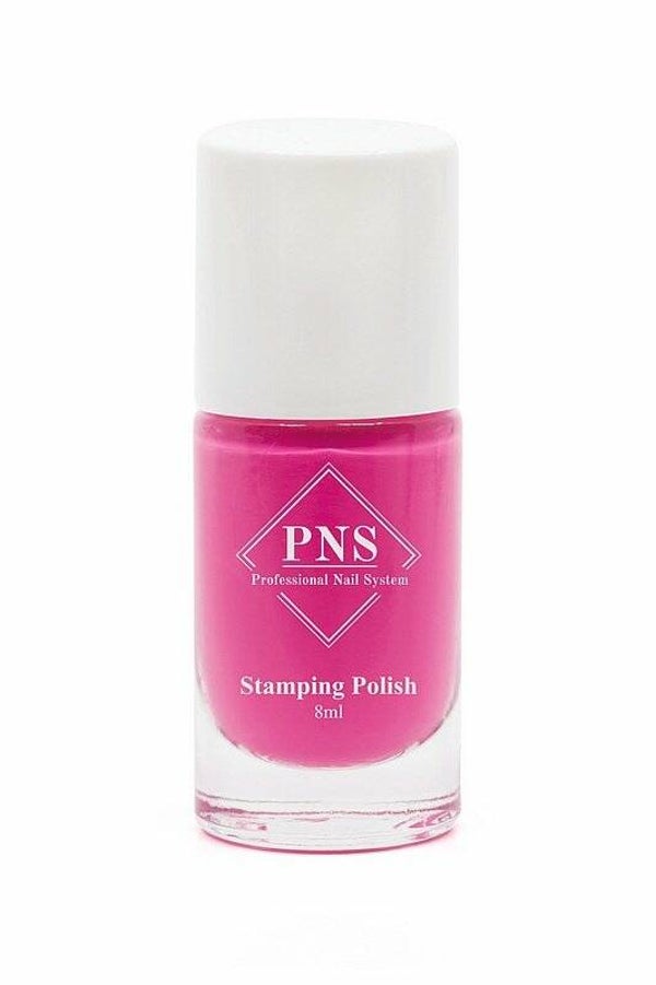 PNS stamping polish 45 neon roze