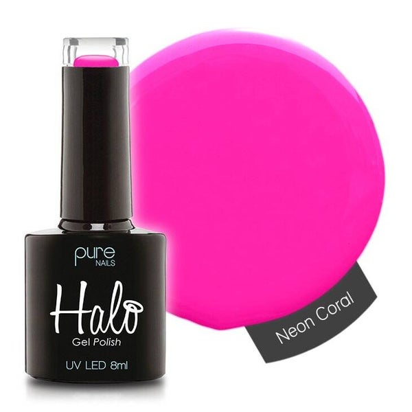 Halo gelpolish Neon Coral (no collection)