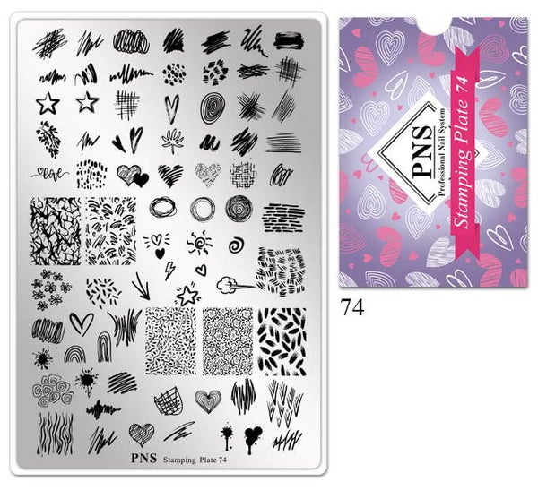 PNS stamping plate 74