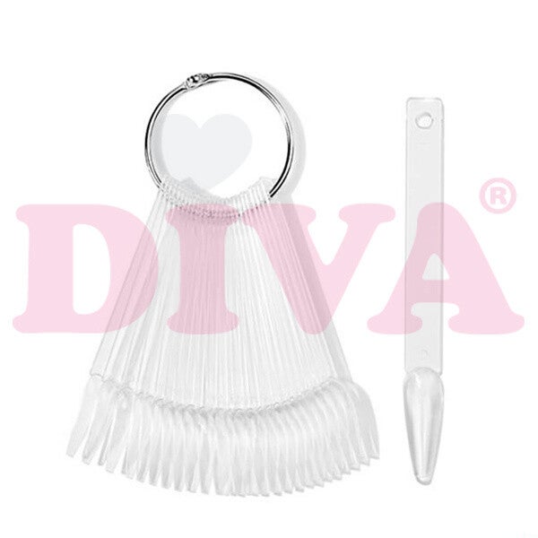 DIVA tipwaaier ballerina 50st clear