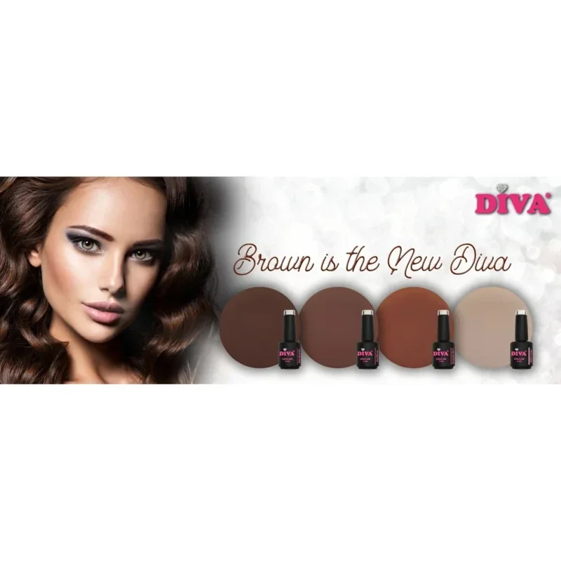 Diva gellak Brown Is The New Diva collection