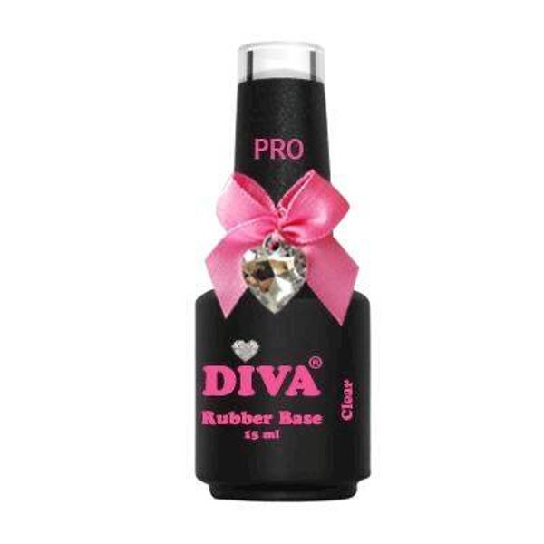 DIVA rubber basecoat PRO clear