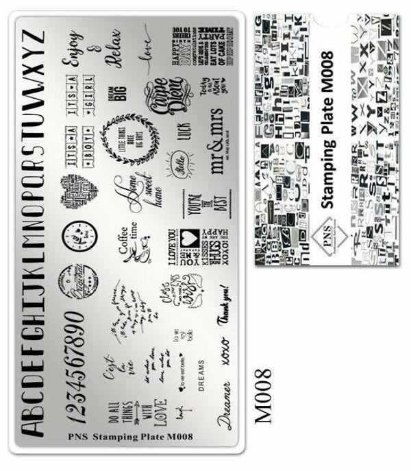 PNS stamping plate M008
