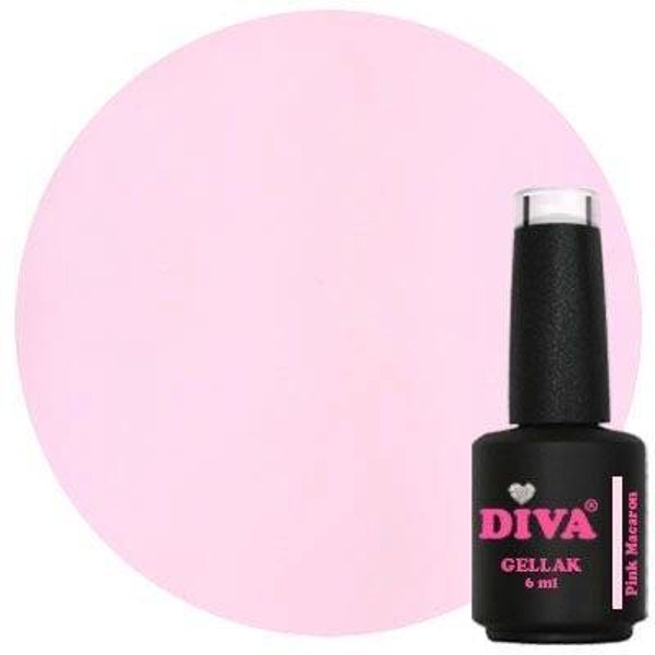 Diva gellak Pink Macaron (sorbet candy diva’s collection)