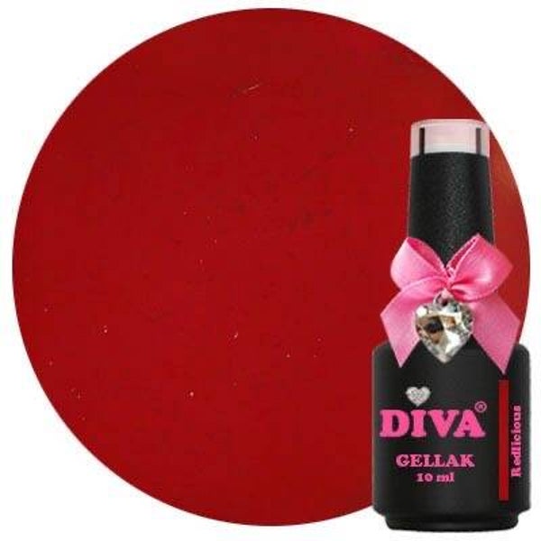 DIVA gellak Redlicious (i dare you red diva collection)