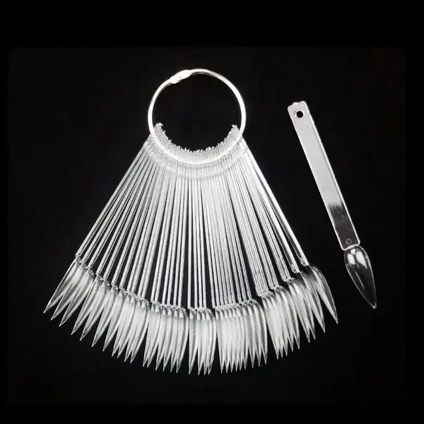 Tipwaaier almond clear 50st