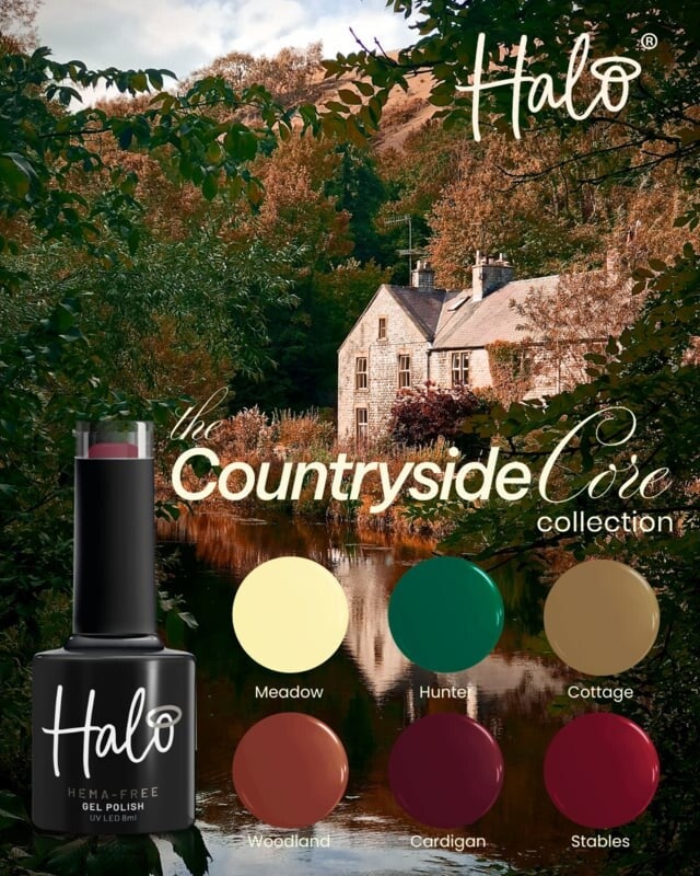 Halo gelpolish Countryside Core collection