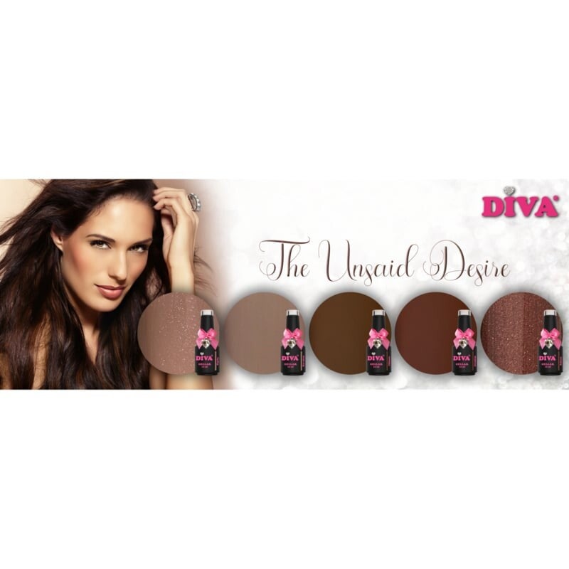 Diva gellak Unsaid Desire collection 5x10ml