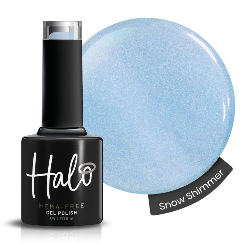 Halo gelpolish cateye Snow Shimmer (snow angel collection)