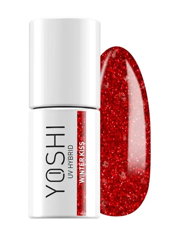 YOSHI gelpolish Winter Kiss - 624 (holly holiday collection)
