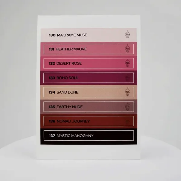 YOSHI colorpop stickers Free Spirit collection gelpolish 130-137