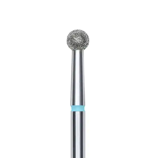 Staleks diamond nail drill bit "ball" blue 3,5mm
