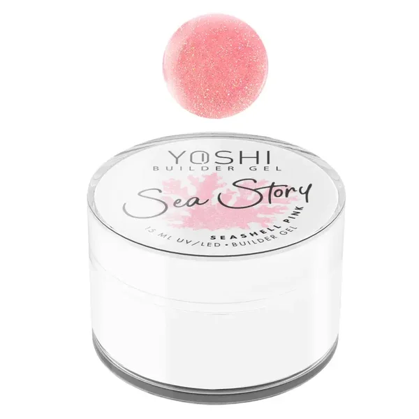 YOSHI Sea Story builder gel - Seashell Pink