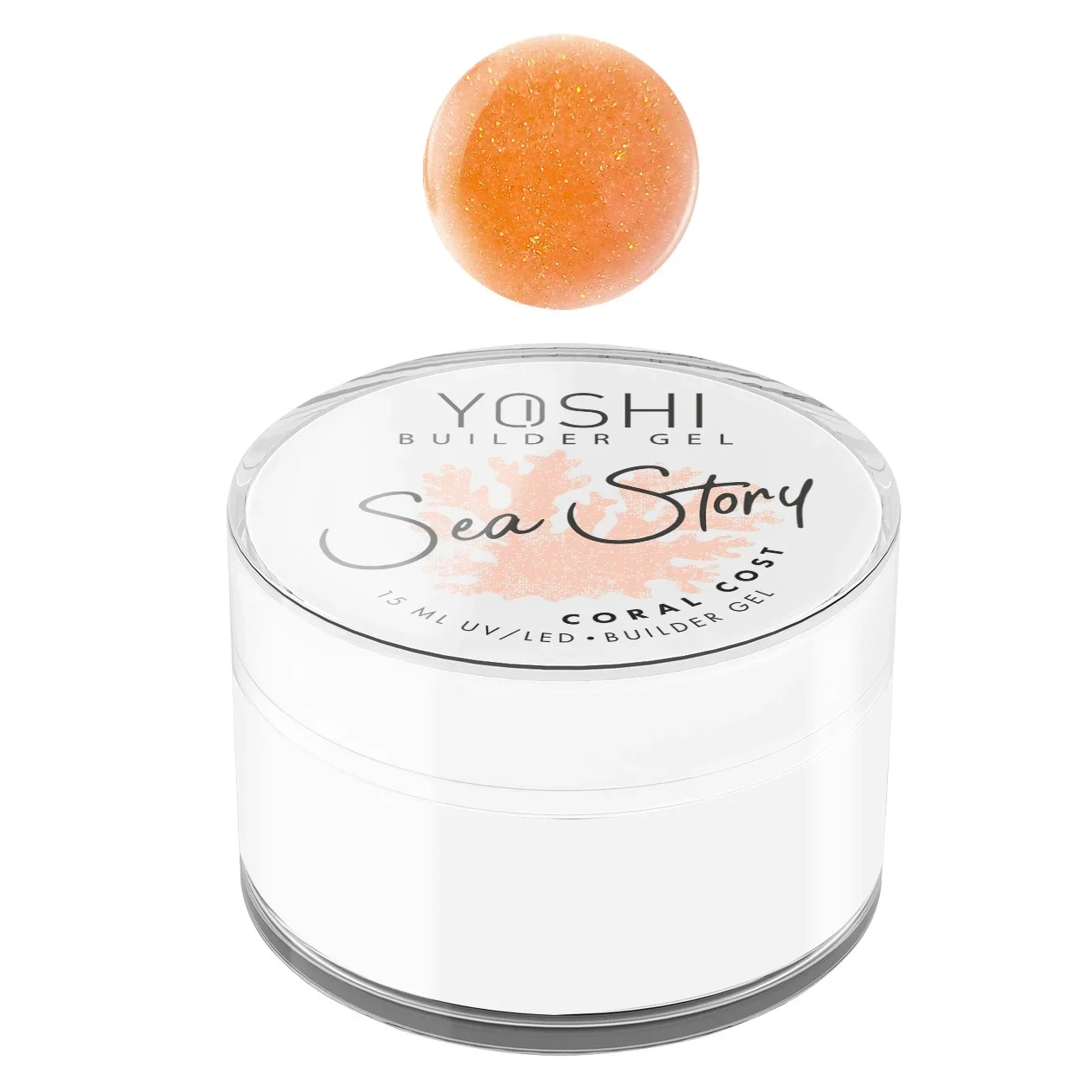 YOSHI Sea Story builder gel - Coral Coast