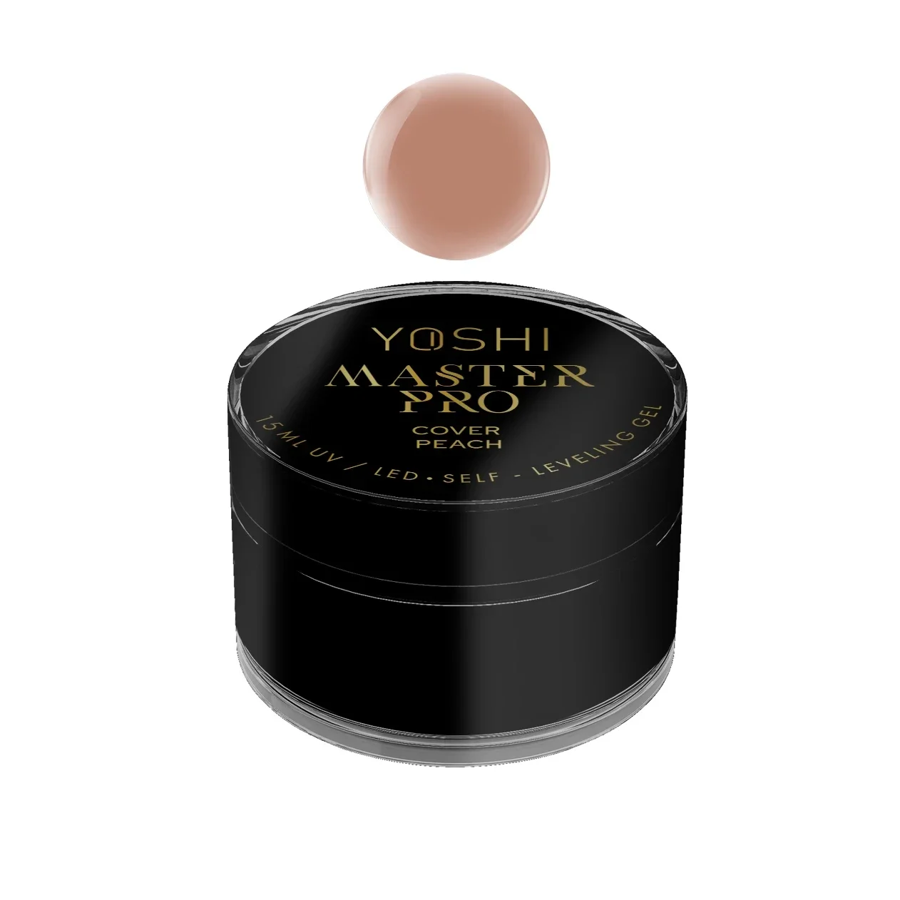 YOSHI Master PRO self-leveling builder gel Cover Peach 15ml