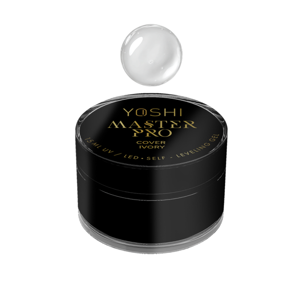 YOSHI Master PRO self-leveling builder gel Cover Ivory 15ml