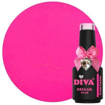 Diva gellak Neon Frutti Fuchsia (neon bubblicious collection)
