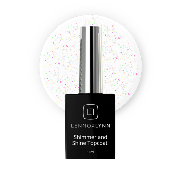 Lennox Lynn shimmer and shine topcoat - HEMA & TPO-vrij