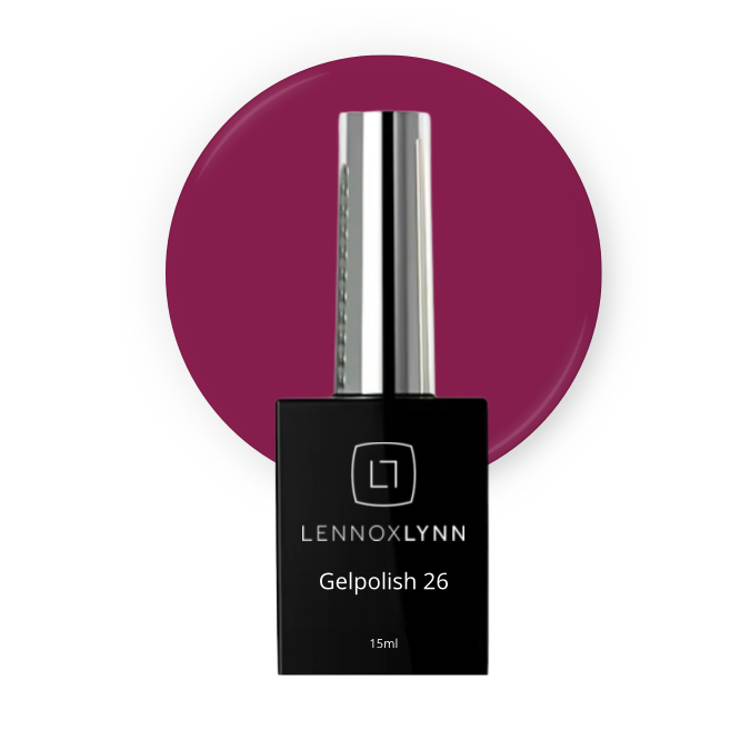 Lennox Lynn gelpolish 26 15ml - HEMA & TPO vrij