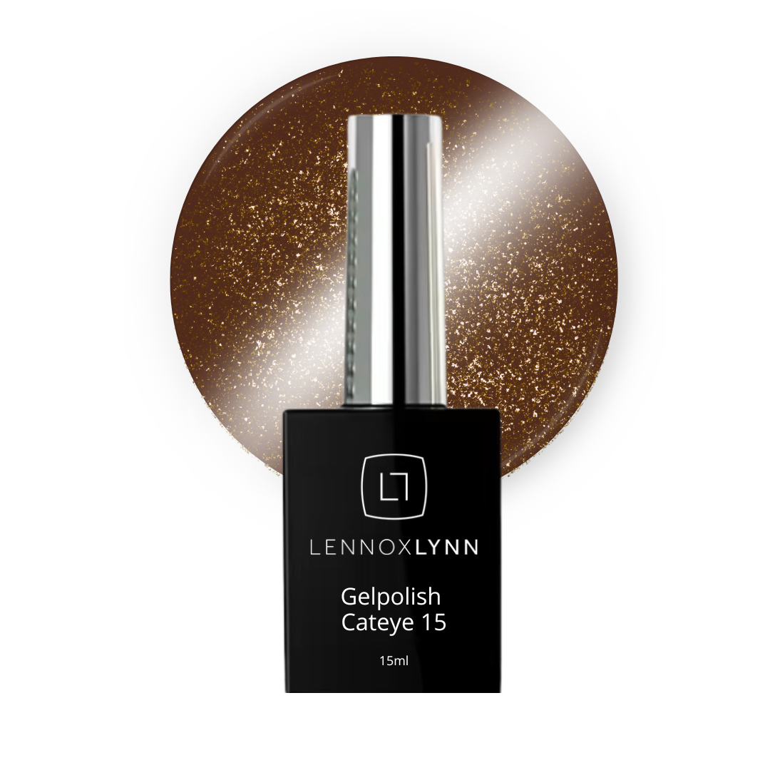 Lennox Lynn gelpolish cateye 15 15ml - HEMA & TPO vrij