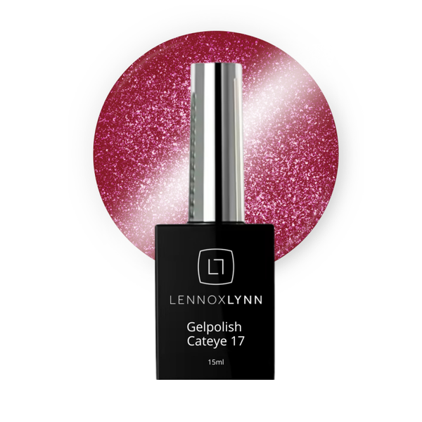 Lennox Lynn gelpolish cateye 17 15ml - HEMA & TPO vrij