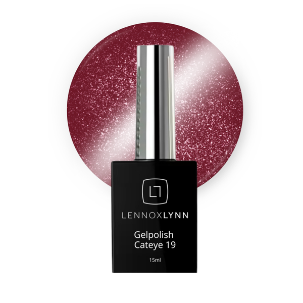 Lennox Lynn gelpolish cateye 19 15ml - HEMA & TPO vrij