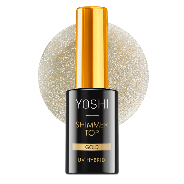 YOSHI shimmer top gold