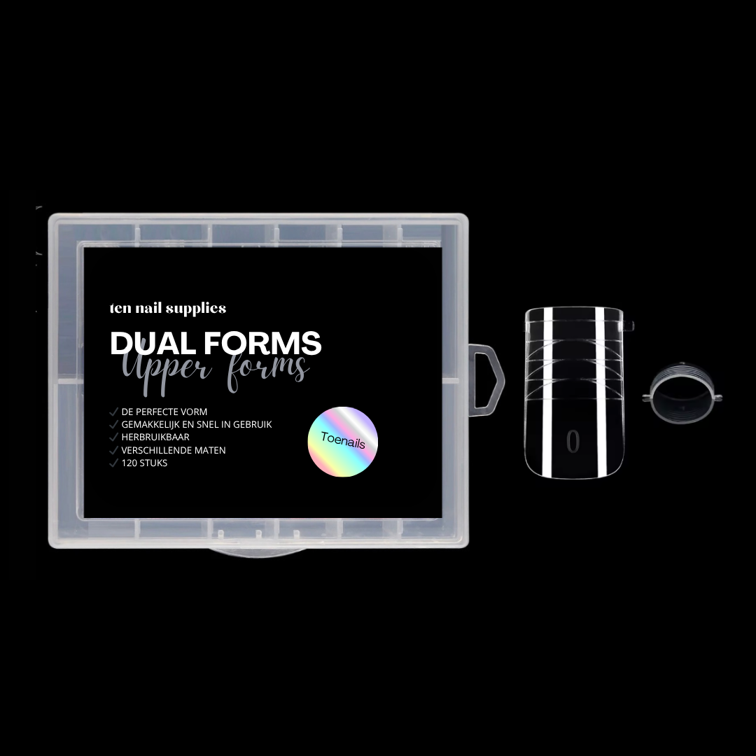 Ten Nail Supplies dual forms Teennagels