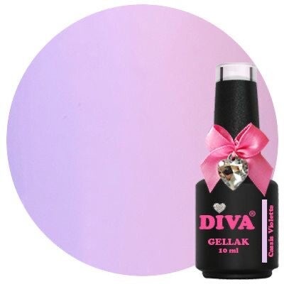 DIVA gellak Cassis Violette (french pastel collection)