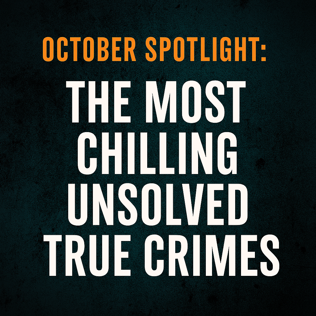 October Spotlight: The Most Chilling Unsolved True Crimes / Blog ...
