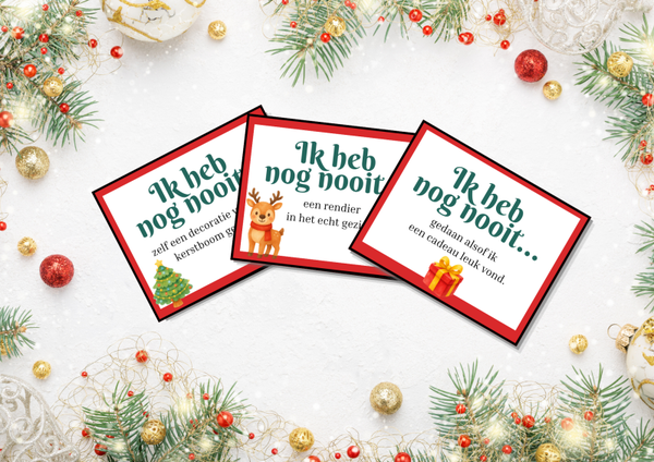 Ik heb nog nooit... Kersteditie