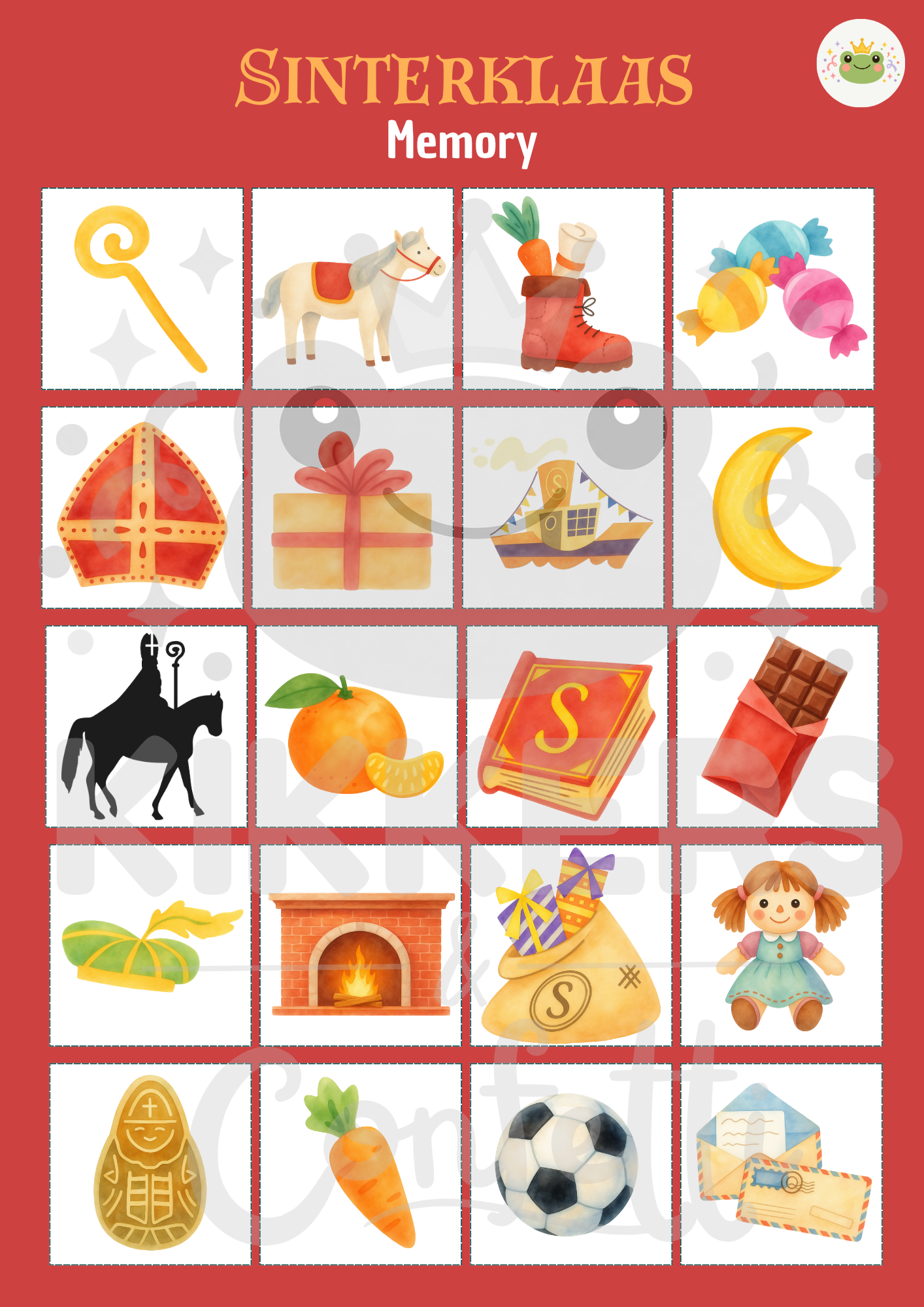 Sinterklaas memory