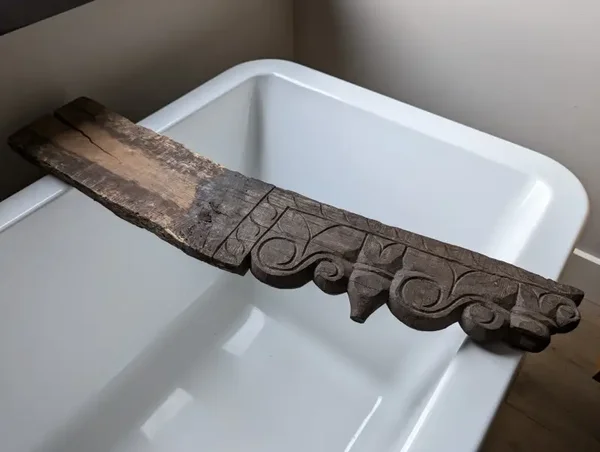 Stoere bewerkte badplank (14)