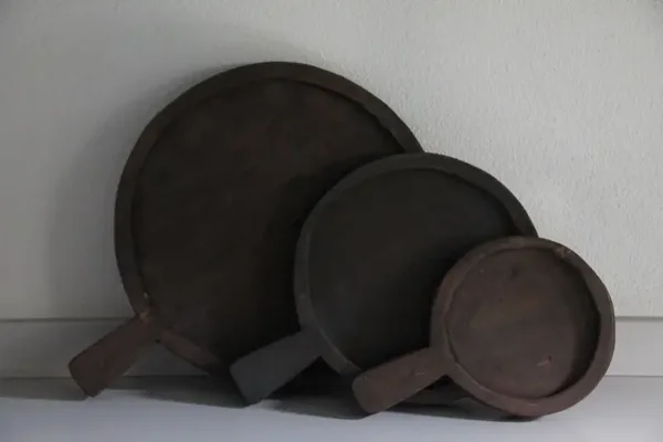 Rond dienblad maat S