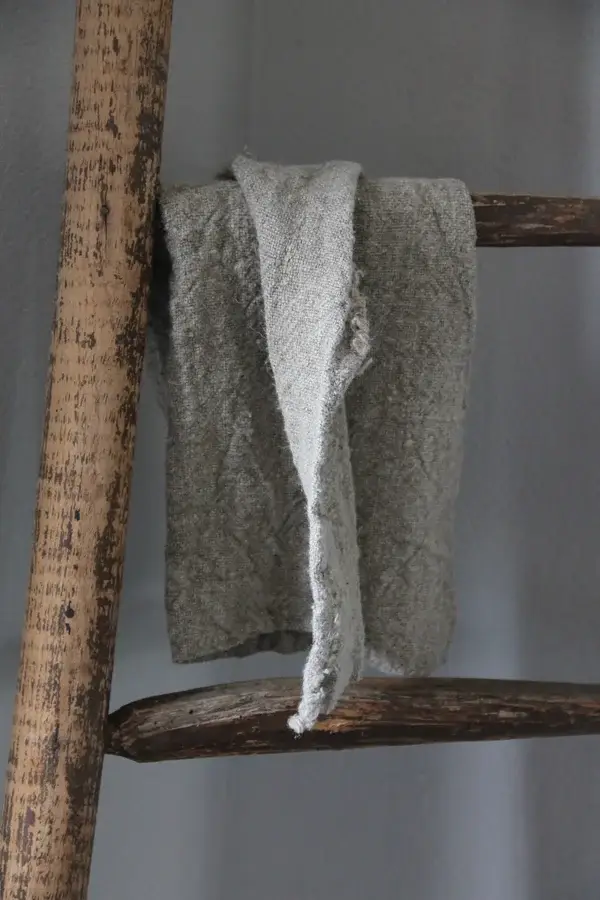 Shabby linnen doek 45 cm x 45 cm